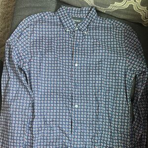 Bonobos blue button down men’s shirt